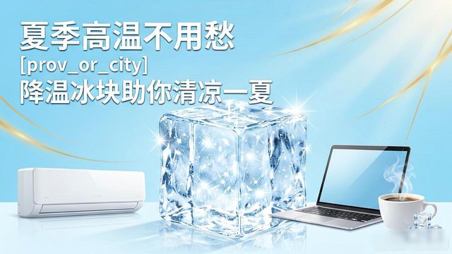 夏季高温不用愁 虎丘降温冰块助你清凉一夏